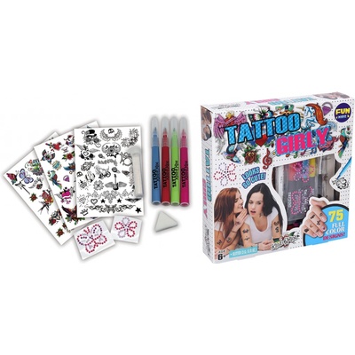 Funkidz Tetování s fixami set – Zboží Dáma