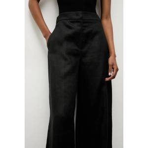 Answear. LAB панталон дамски от лен (PN1595) - answear - 168,18 лв