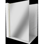 Mexen Kioto L стена за душ Walk-in 90 x 200 cm, огледало, злато - 800-090-103-50-50 (800-090-103-50-50)