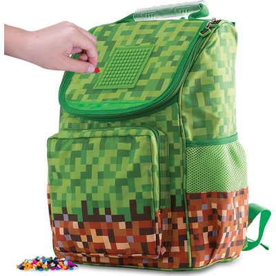 Pixie Crew chlapecký Minecraft batoh kostka zelená