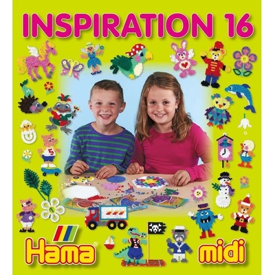 HAMA HAMA H399-16 Hama zažehlovací korálky Inspirativní knížka 16 MIDI