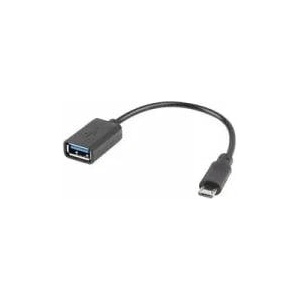 LANBERG Usb adapter micro (m) 2.0->usb-a (f) 15cm otg black lanberg