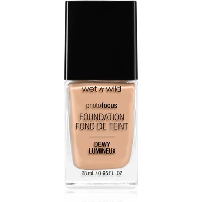 Wet n Wild PhotoFocus лек хидратиращ фон дьо тен за озаряване на лицето цвят Classic Beige 28ml