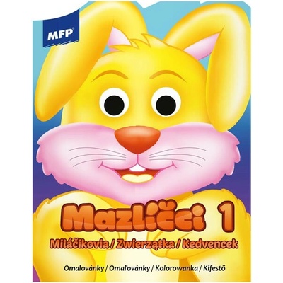 Omaľovánky MFP A4 pohyblivé oči Maznáčikovia 1l 210x270/16
