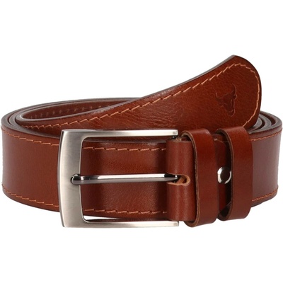 Pánský kožený opasek Belt Toro Vincent hnědá