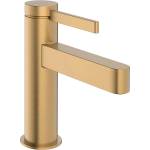 Hansgrohe Finoris - Смесител за умивалник с оттичане Push-Open, EcoSmart, CoolStart, четкан бронз 76012140 (76012140)