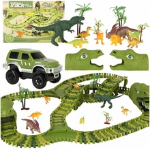 KIK KX4399 Závodní dráha dinosauři auta sada 240 ks