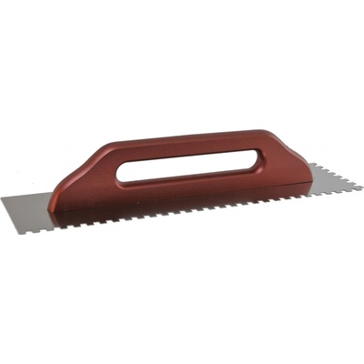 Hladítko nerezové zubové DEK HN60 DR 130×480 mm zuby 8 mm