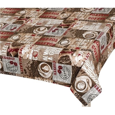 Bellatex Obrus EMA 560 zrnková káva 120x140cm