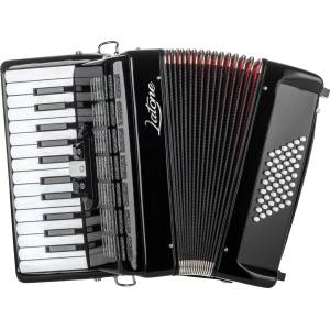 Latone MasterChord 26K 48BK Пиано акордеон Black (AR-126K48BS-BK)