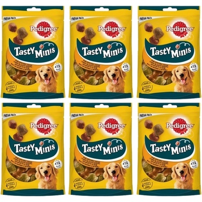 PEDIGREE Chutné kocky 6x 130 g