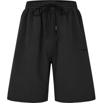 Image 1 of OFF WHITE Къси панталони OFF WHITE Men's Sweat Shorts with Adjustable Drawstring - Black