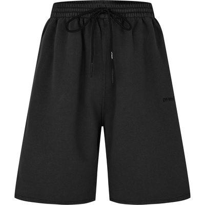 OFF WHITE Къси панталони OFF WHITE Men's Sweat Shorts with Adjustable Drawstring - Black