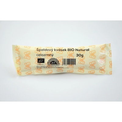 Natural Jihlava Špaldový kvásek BIO celozrnný 30 g