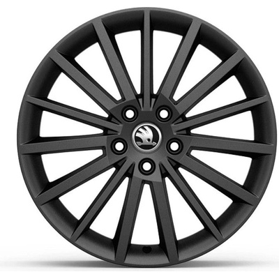 Škoda Turini 7,5x18 5x112 ET51 matt black