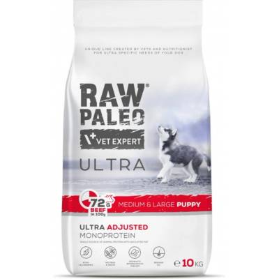 Vetexpert Raw Paleo Ultra Beef Puppy Medium/Large 10KG