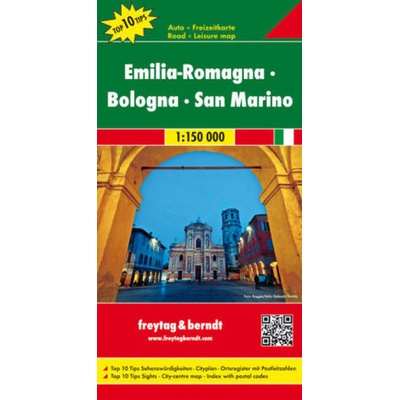 Freytag & Berndt Auto + Freizeitkarte Emilia-Romagna Bologna San Marino