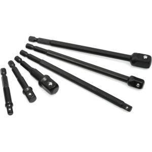 GEKO Комплект от удължители за ударни гайковерти 6бр 1/4"-1/2" 61548 (g10530)