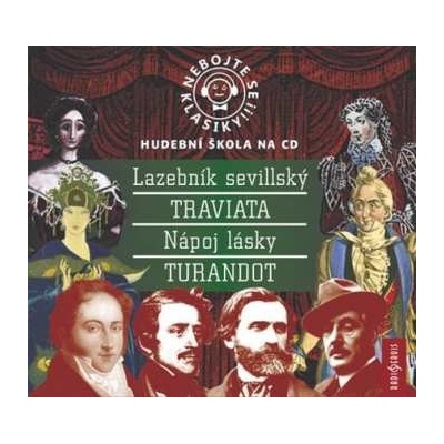 DONIZETTI Gaetano, PUCCINI Giacomo, VERDI Giuseppe - Nebojte se klasiky! 13-16 komplet italské opery