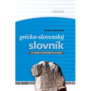 Gréckoslovenský slovník Helena Panczová