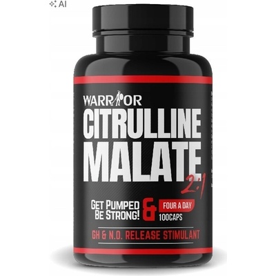 Warrior L-citrulín malát 100 kapsúl