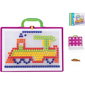 Mikro trading Mozaika kloboučky 272 ks s tabulkou