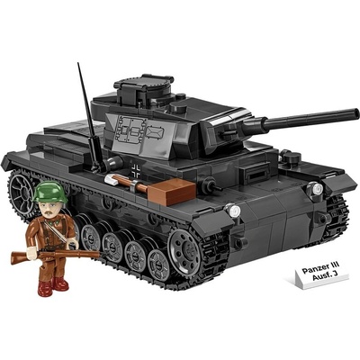 COBI 2289 World War II Nemecký stredný tank Panzer III Pz. KpfW. Ausf. J 1:35