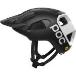 POC Каска за планинско колоездене POC Cularis Bike helmet - Uranium Black Matt / Hydrogen White w. Logo - размер L 59-62 cm (851-1723-1613)