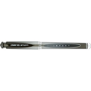 uni Гел писалка, 0, 6 мм, капачка, UNI "UM-153S Gel Impact", черна 218990000 (218990000)