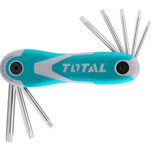 TOTAL Комплект ключове TORX TOTAL, 8 броя, CrV THT1061846 (THT1061846)