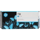 HP 738 Cyan (676M6A)