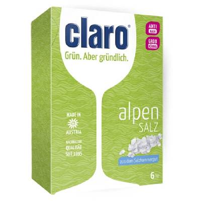 Алпийска сол за съдомиялна машина Claro - 1.5 kg (30251)
