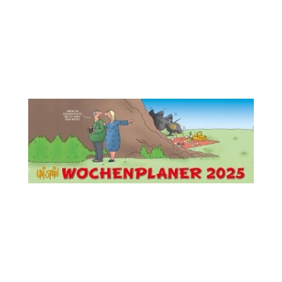 Uli Stein Wochenplaner Tisch 2025