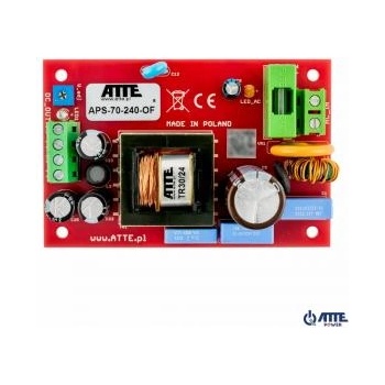 ATTE POWER Smps 24v 3a 72w atte aps-70-240-of ac adapter
