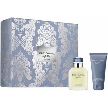 Dolce & Gabbana Light Blue pour Homme EDT 75 ml + balzám po holení 50 ml dárková sada