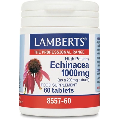 LAMBERTS Хранителна добавка Ехинацея, Lamberts Echinacea 1000mg 60 tabs