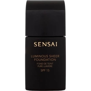 Sensai Luminous Sheer tekutý rozjasňující make-up SPF15 odstín LS204.5 Warm Beige 30 ml