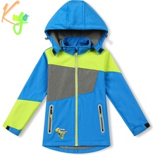 Kugo HK2525 Chlapčenská softshellová bunda modrá
