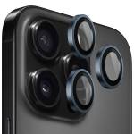 Blueo Протектор камера за iPhone 15 Pro - Оригинален протектор за обектив с метална рамка - син