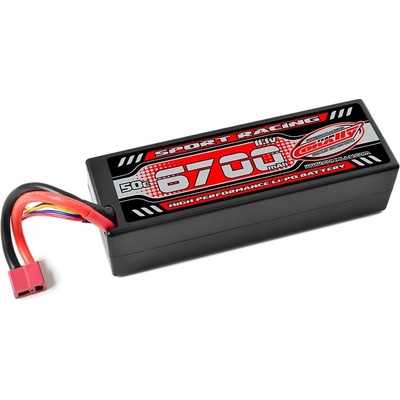 Team Corally Power Racing 50C 6700mAh 3S 11,1V T-DYN Hardcase