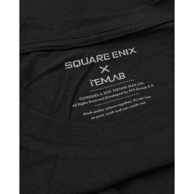 Outriders udržitelné ekologické tričko Stacked Logo LAB11000