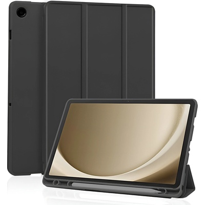 Techsuit Калъф - Samsung Galaxy Tab A11 Plus / A9 Plus - Techsuit Flex Trifold (с държач за стилус) - Черен