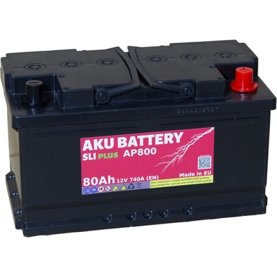 AKU SLI Plus 12V 80Ah 740A AP800