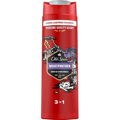Old Spice Sprchový gél pre mužov NightPanther 400 ml