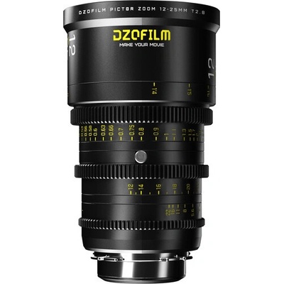 DZO Optics DZOFilm Pictor 12-25mm T2.8 Super35 s parfokálnym zoomom PL/EF