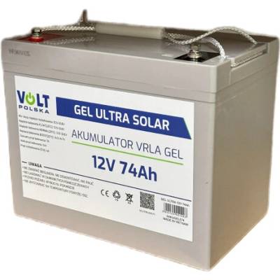 VOLT 74 Ah gélová batéria 12V pre fotovolticke zariadenia