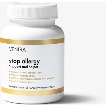 Venira stop allergy support and helper 90 kapsúl