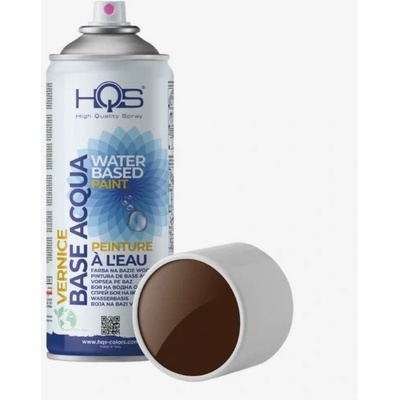 HQS farba v spreji na vodnej báze 400 ml RAL 8017