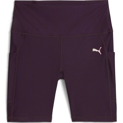 Puma dámské elastické kraťasy Run Ultrfrm 6 Tight Short W 525749 midnight plum