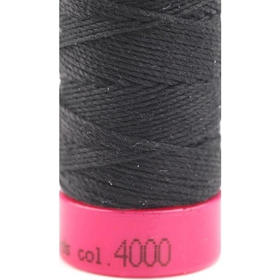 Polyesterové nitě Aspo 30 / riflové návin 30 m 4000 Black